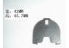 Bremsbelagsatz, Scheibenbremse Brake Pad Set:LJF-041