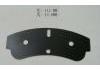 Bremsbelagsatz, Scheibenbremse Brake Pad Set:LJF-160-2