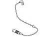 Contact d'avertissement, usure des plaquettes de frein Brake Sensor:34 35 6 789 080